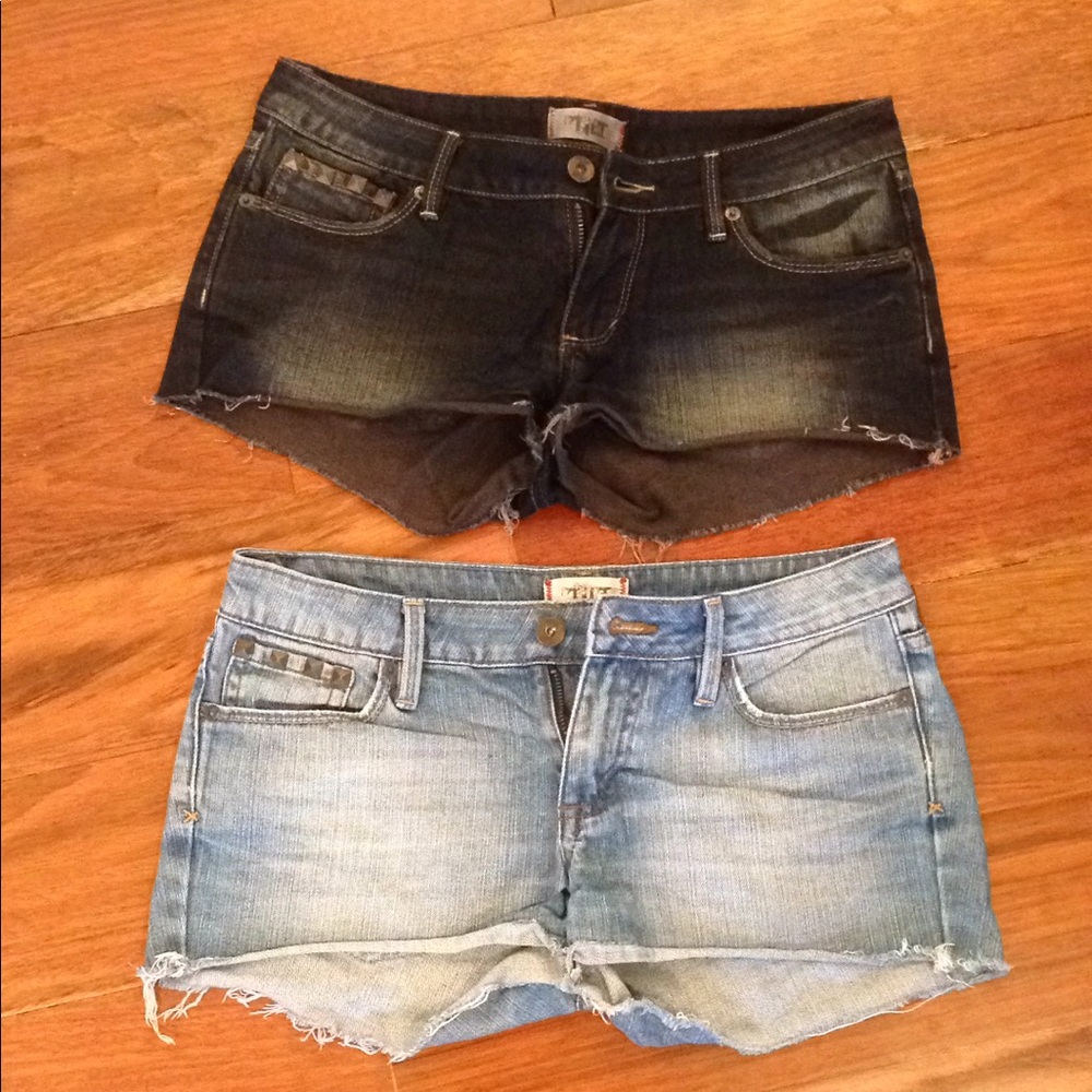 Tilt Cutoff Denim Shorts, Size 3